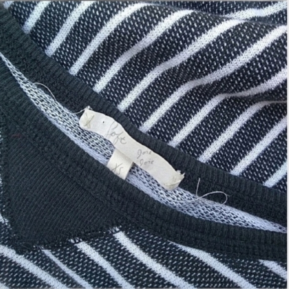 Soft Joie Vega French Terry Striped Sweatshirt - Picture 5 of 5